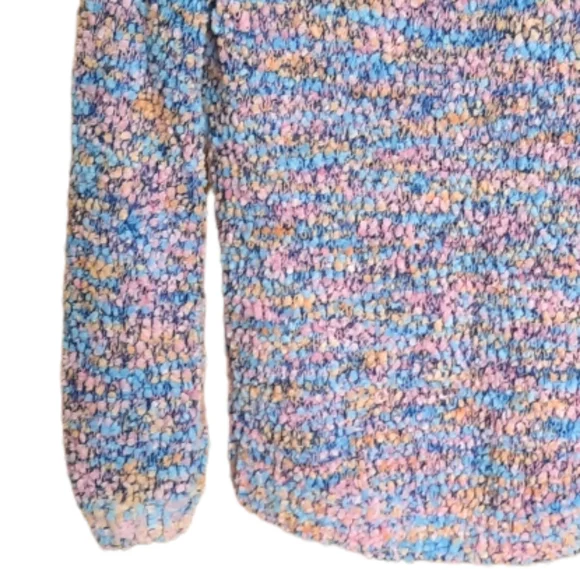 LoveMore Pastel Multi Super Soft Popcorn Sweater - Picture 6 of 10